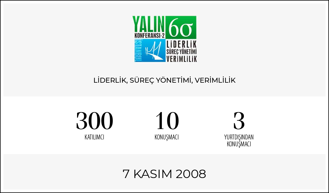 2008 Yalın 6 Sigma Konferansı