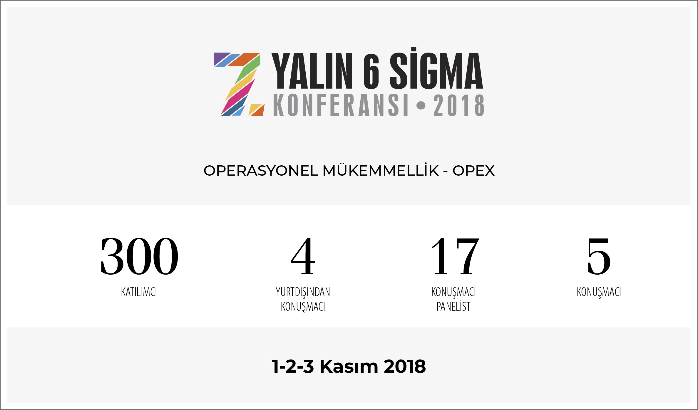 2018 Yalın 6 Sigma Konferansı