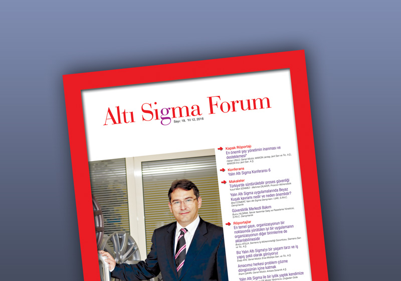Altı Sigma Forum Dergisi